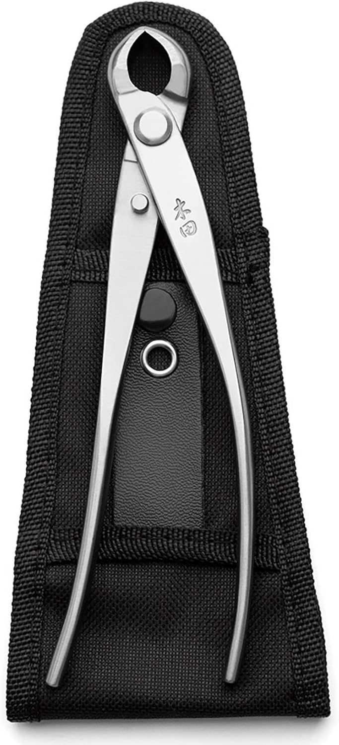 Bonsai Knob Cutter Round Edge Cutter Professional Grade Branch Cutter Alloy Steel Bonsai Tools Equip With Tool Bag (MT-KC-205)