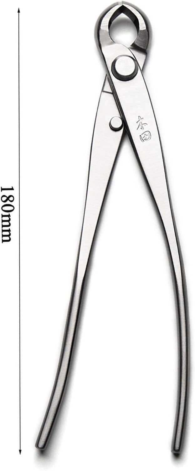 Bonsai Knob Cutter Round Edge Cutter Professional Grade Branch Cutter Alloy Steel Bonsai Tools Equip With Tool Bag (MT-KC-205)