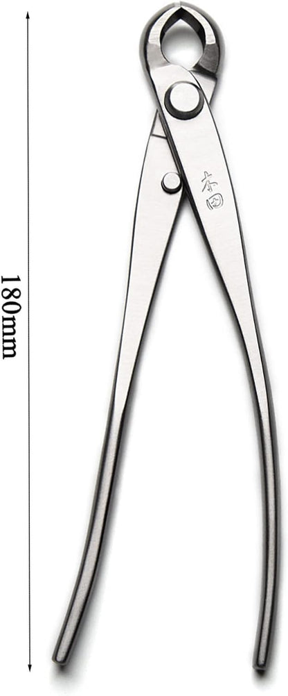 Bonsai Knob Cutter Round Edge Cutter Professional Grade Branch Cutter Alloy Steel Bonsai Tools Equip With Tool Bag (MT-KC-205)