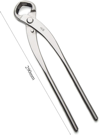 Bonsai Knob Cutter Round Edge Cutter Professional Grade Branch Cutter Alloy Steel Bonsai Tools Equip With Tool Bag (MT-KC-205)