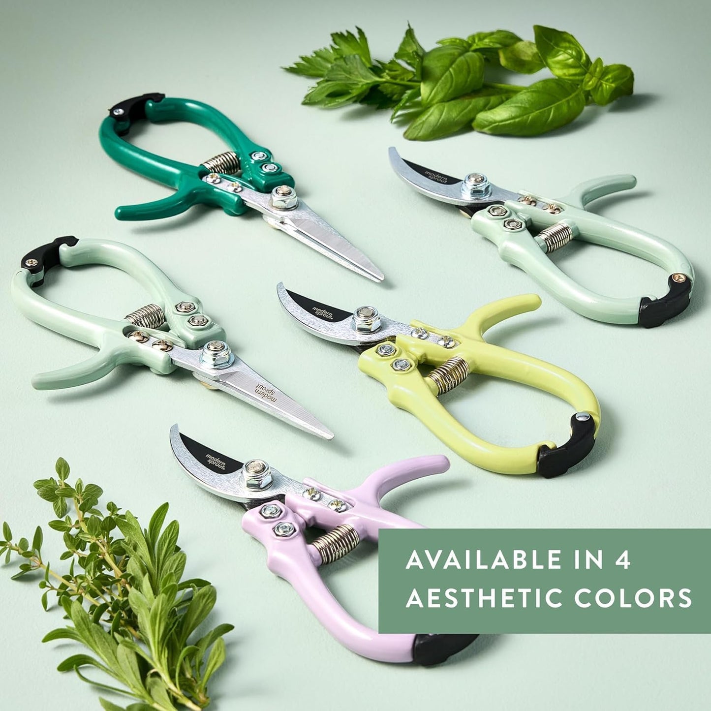 Pruning Shears- Garden Snips - Herb Scissors- Lavender 1-Pack