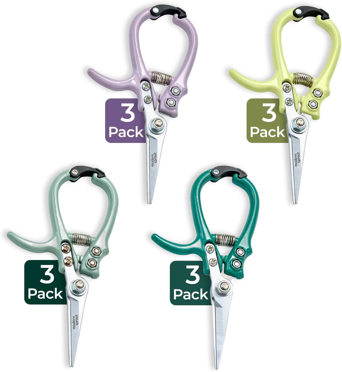 Pruning Shears- Garden Snips - Herb Scissors- Lavender 1-Pack