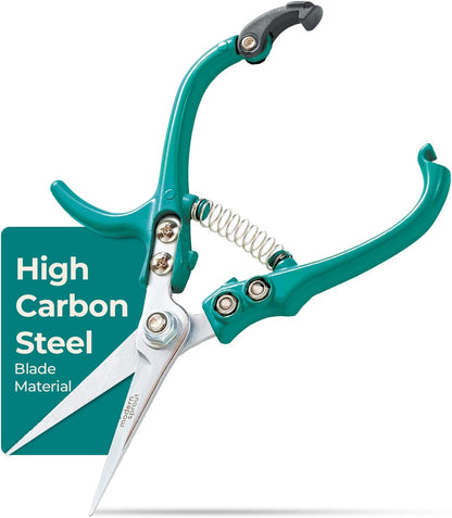 Pruning Shears- Garden Snips - Herb Scissors- Lavender 1-Pack
