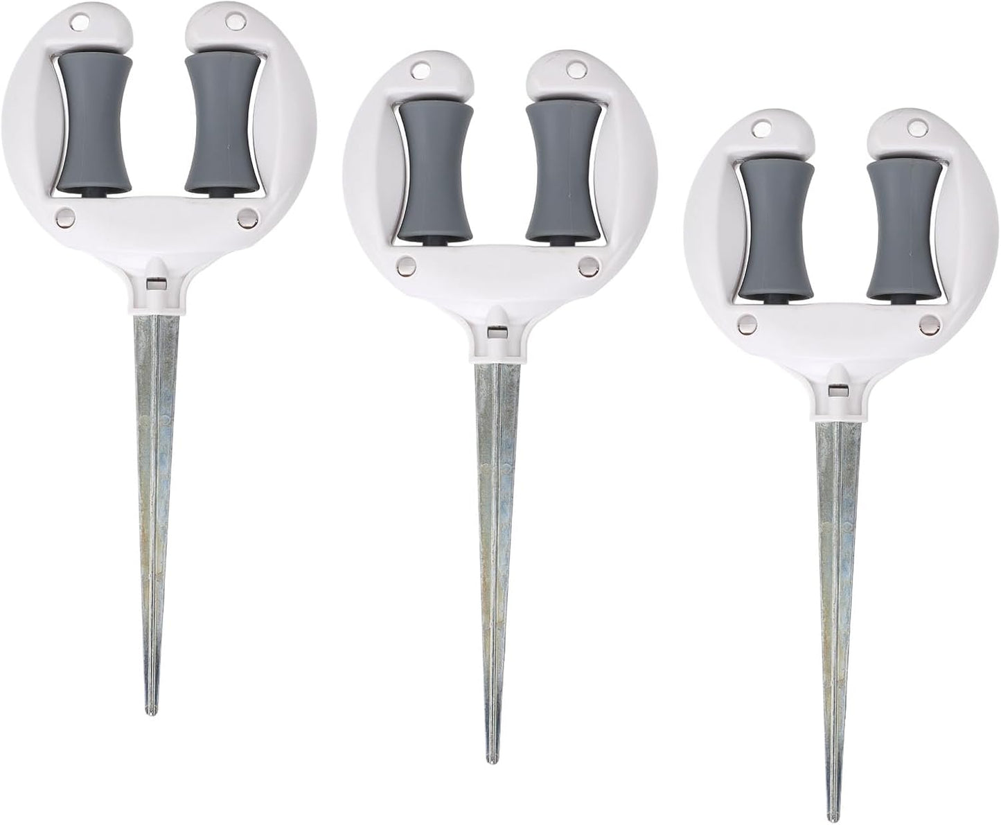 Garden Hose Guide Spike, Garden Hose Guide Nail, Top Roller, Soft Water Pipe Positioning, Pointed Head, Lawn Hose Guide Spike Holder