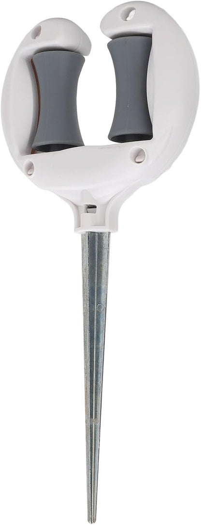 Garden Hose Guide Spike, Garden Hose Guide Nail, Top Roller, Soft Water Pipe Positioning, Pointed Head, Lawn Hose Guide Spike Holder