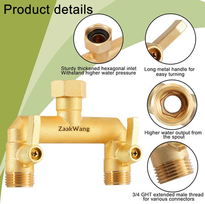 Garden Hose Splitter 2 Way