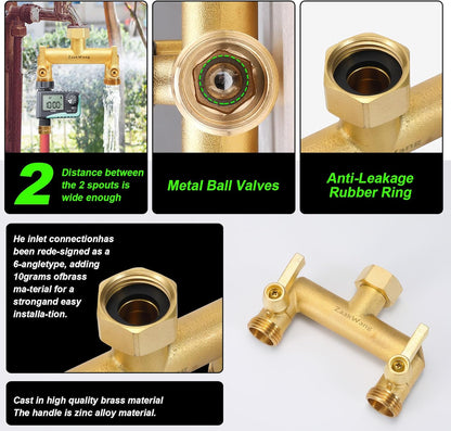 Garden Hose Splitter 2 Way