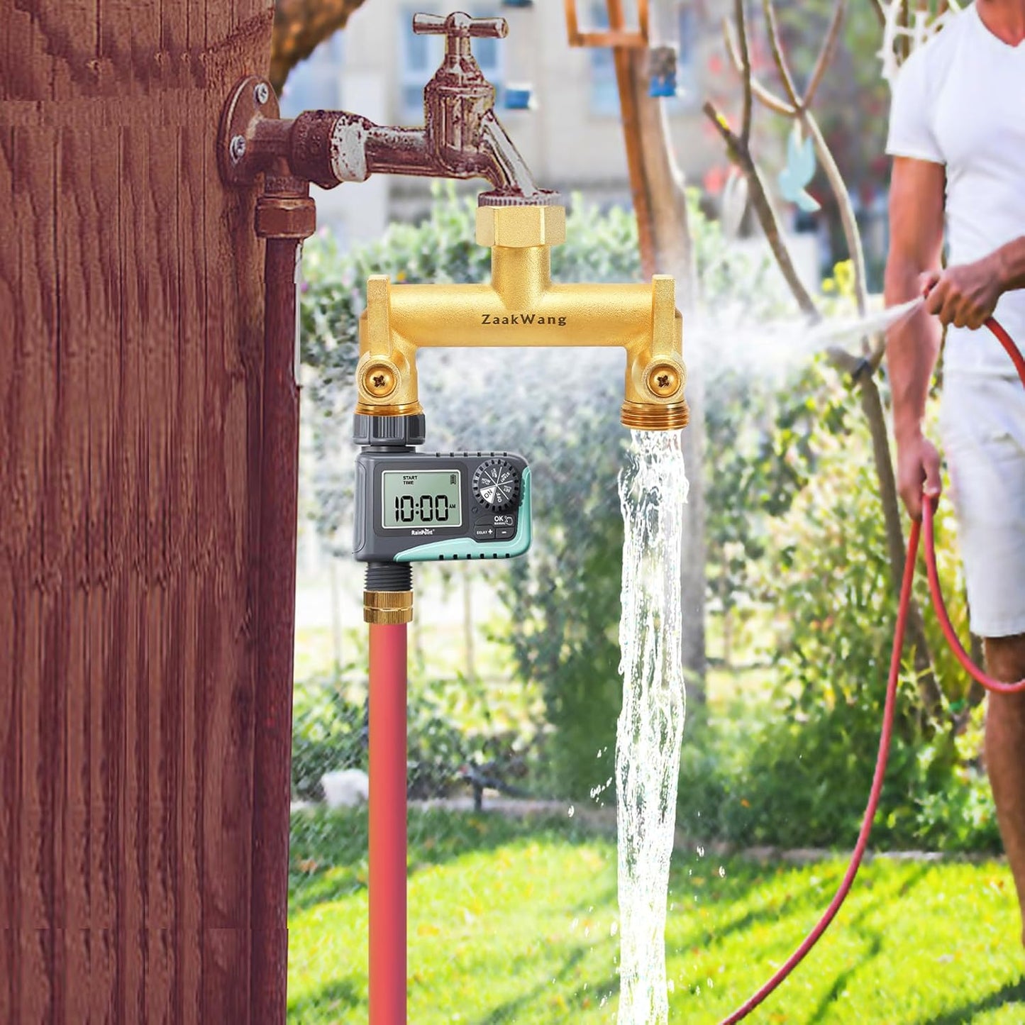 Garden Hose Splitter 2 Way
