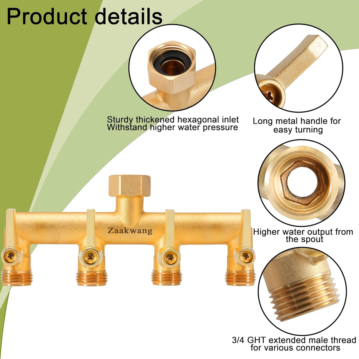 Garden Hose Splitter 2 Way