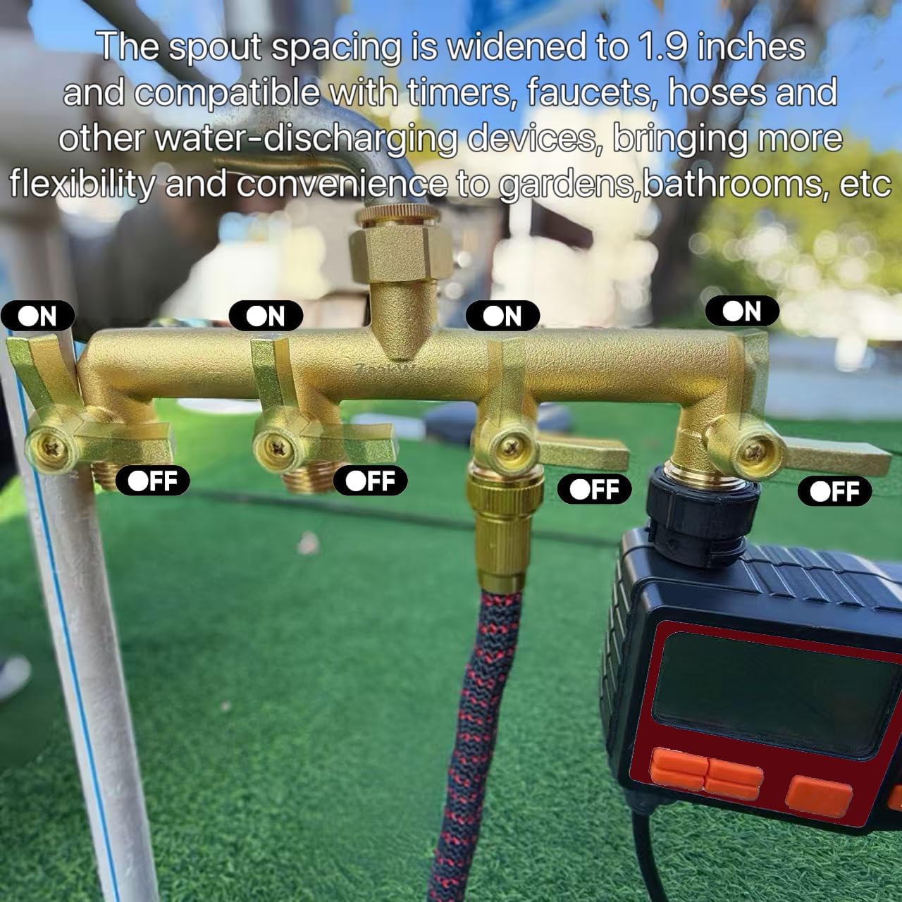 Garden Hose Splitter 2 Way