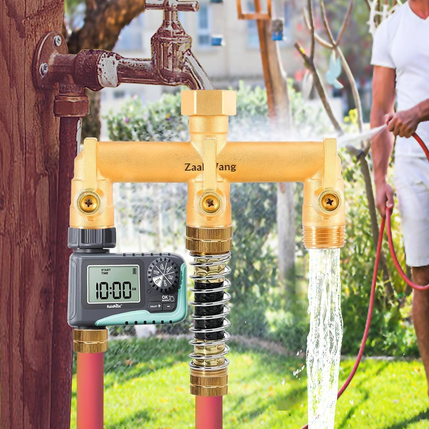 Garden Hose Splitter 2 Way