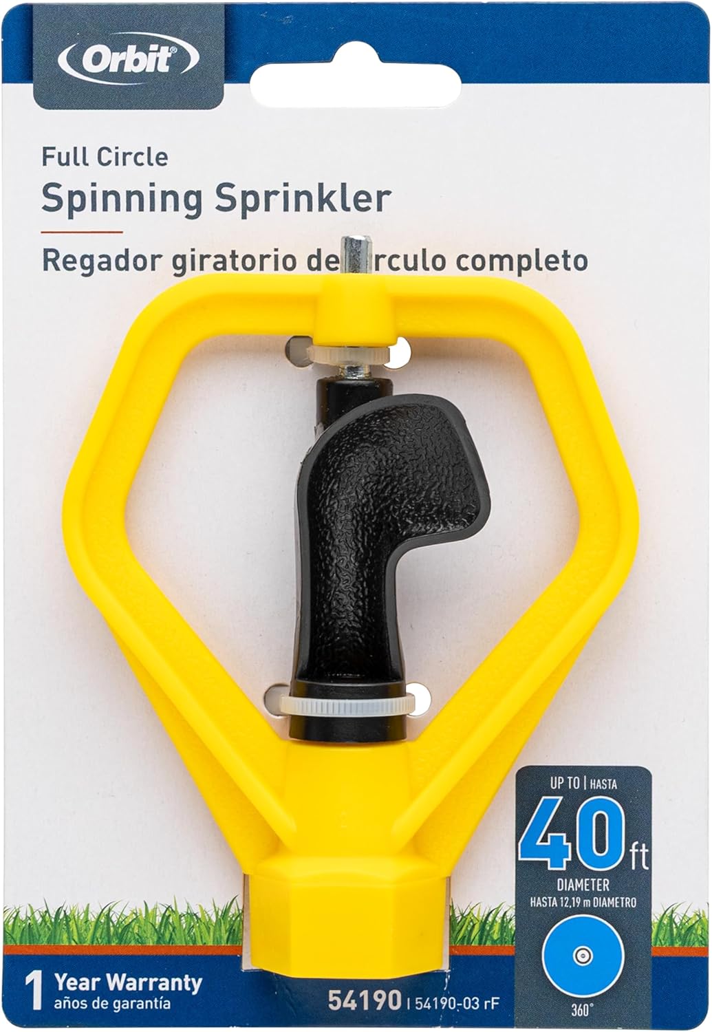 54190N 1/2" FPT Spinning Sprinkler Head Sprinkler
