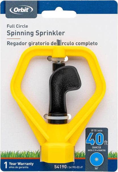 54190N 1/2" FPT Spinning Sprinkler Head Sprinkler