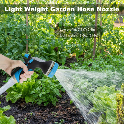 Garden Hose Nozzles with 10 Spray Patterns Sprayer Water Hose Nozzle Spray