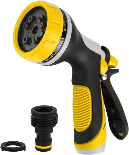 Garden Hose Nozzles with 10 Spray Patterns Sprayer Water Hose Nozzle Spray