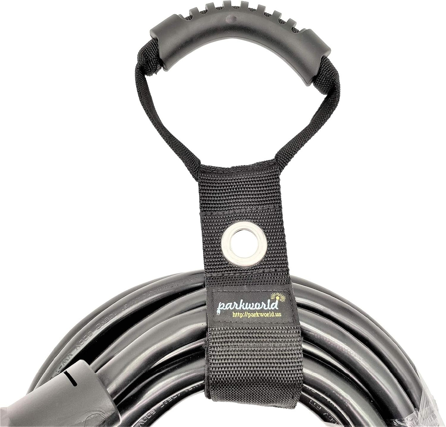 Extension Cord Clip, Storage Strap, Cable Wrap Organizer, Hoop and Loop Hanger Also for Rope,Coil Reel and Hose. (L, 2"x28")