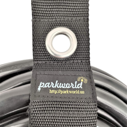 Extension Cord Clip, Storage Strap, Cable Wrap Organizer, Hoop and Loop Hanger Also for Rope,Coil Reel and Hose. (L, 2"x28")