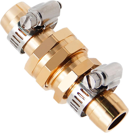 Triumpeek Garden Hose Repair Connector, 4 Sets, Aluminum