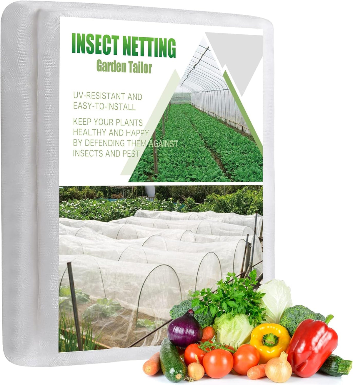 Garden Netting Bird Net 4x20Ft for Bug Protection