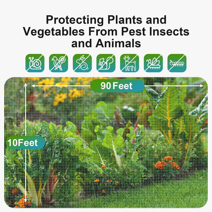 Garden Netting Bird Net 4x20Ft for Bug Protection