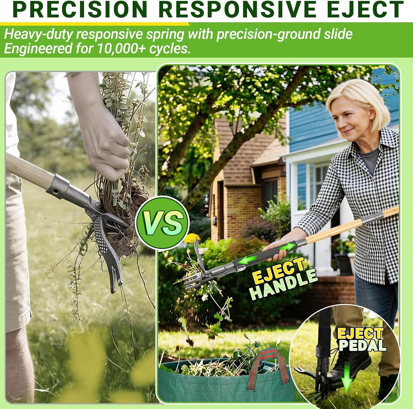 Weed Puller Tool for Garden Lawn Yard, 43.5"