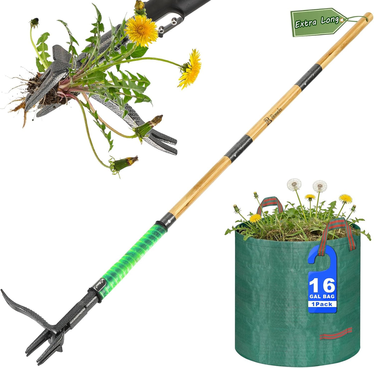 Weed Puller Tool for Garden Lawn Yard, 43.5"