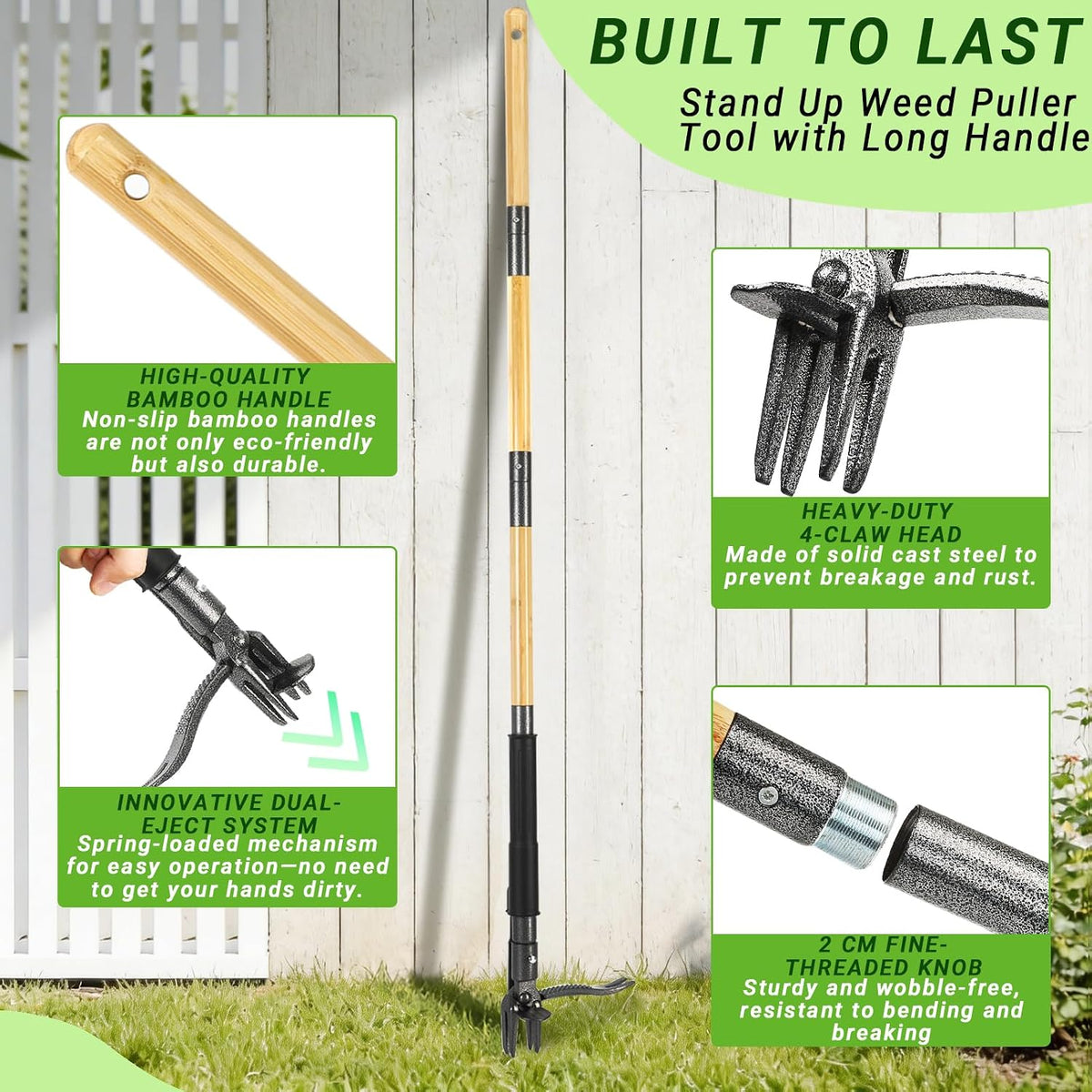Weed Puller Tool for Garden Lawn Yard, 43.5"