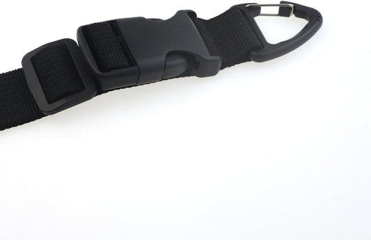 4PCS 17 Inch Heavy Duty Storage Tape Triangular Clip Black Extension Cable Bracket Strap Suitable for Packaging/Storing Christmas Light Tool Cord Hose