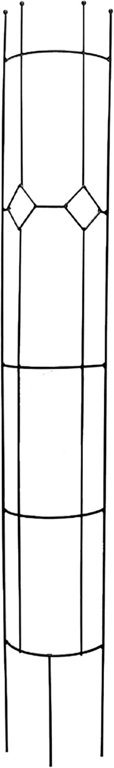 Products Semi Round Arts and Crafts Trellis, Black