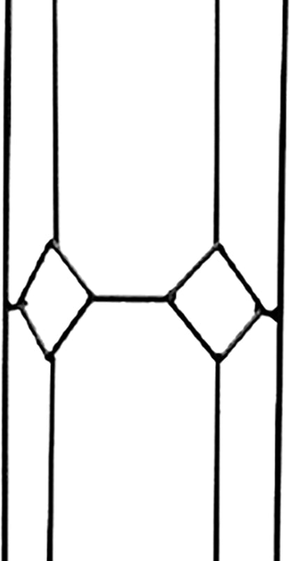Products Semi Round Arts and Crafts Trellis, Black