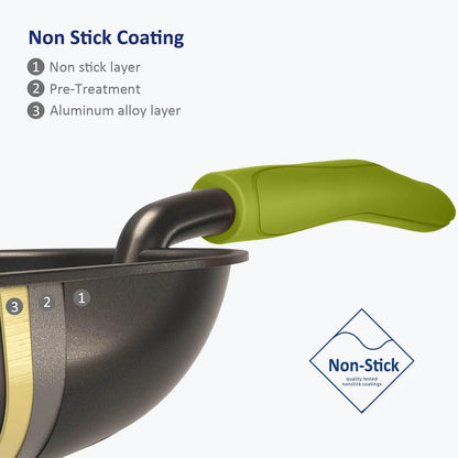 Cat Litter Scoop, Non-Stick Plated Aluminum Alloy Sifter, Kitty Durable Metal Scooper, Deep Shovel, Long Handle, Kitten Pooper Lifter, Size Medium, Coated Black Body with Turkish Blue Handle
