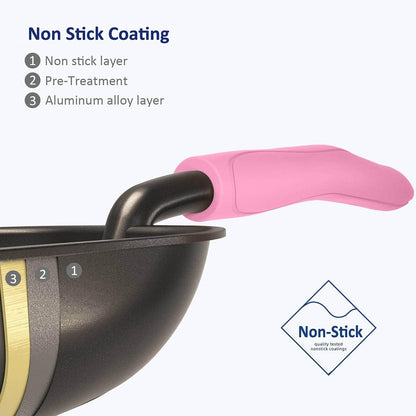 Cat Litter Scoop, Non-Stick Plated Aluminum Alloy Sifter, Kitty Durable Metal Scooper, Deep Shovel, Long Handle, Kitten Pooper Lifter, Size Medium, Coated Black Body with Turkish Blue Handle