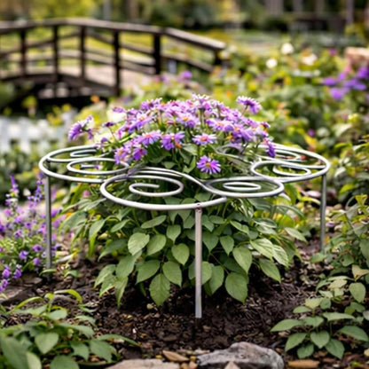 Peony Cages and Supports, Metal Plant Support Ring for Garden, Peony Support, for Upright Growth and Protection (L)