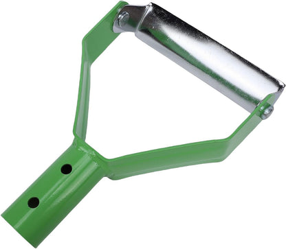 Zopsc Garden Stirrup Hoe Lightweight Carbon Steel Hand Tool for Efficient Soil Cultivation (Green)