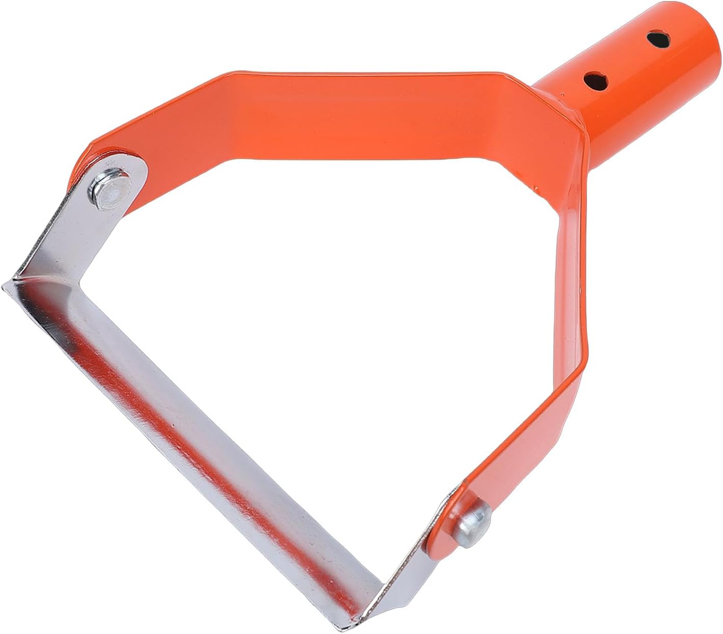 Zopsc Garden Stirrup Hoe Lightweight Carbon Steel Hand Tool for Efficient Soil Cultivation (Green)