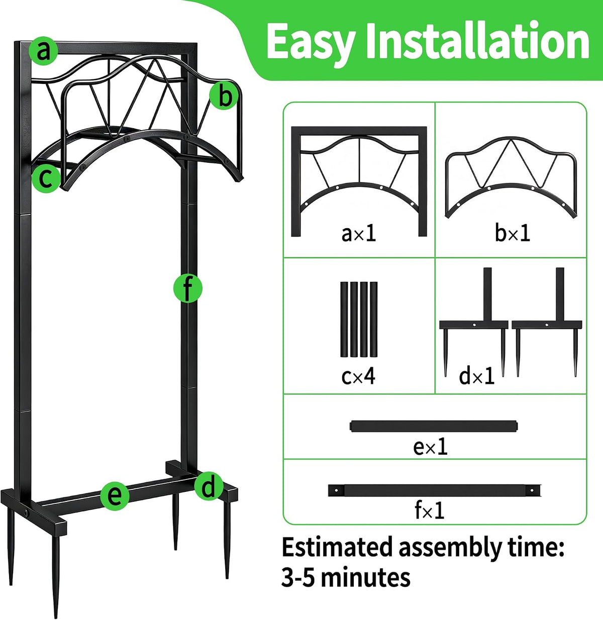 Garden Hose Holder - Upgraded Water Hose Holder Stand with Storage Basket Holds 150ft, Heavy Duty Freestanding Garden Hose Hanger Storage Rack for Outside Yard Lawn Farm