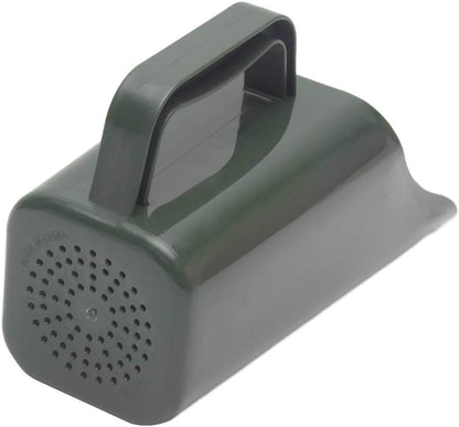 Garden Soil Scoop with Built‑in Sifter, Plastic Hand Shovel Trowel