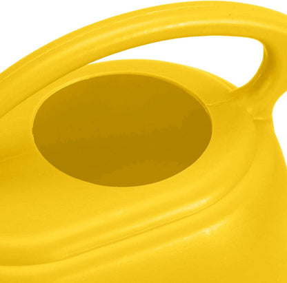 Plastic Watering Can, Yellow, 1-Gallon