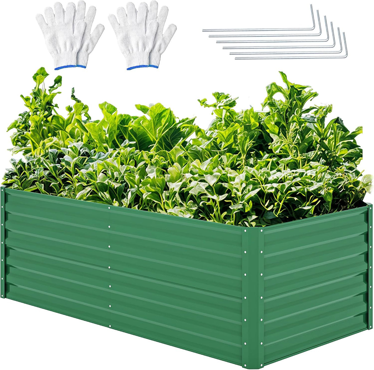 43.3x17.7x61 in Planter Trellis Box with Wheels & Drain Plug, Outdoor Resin Raised Garden Bed for Climbing Plants, Large Weather-Resistant Design, Black