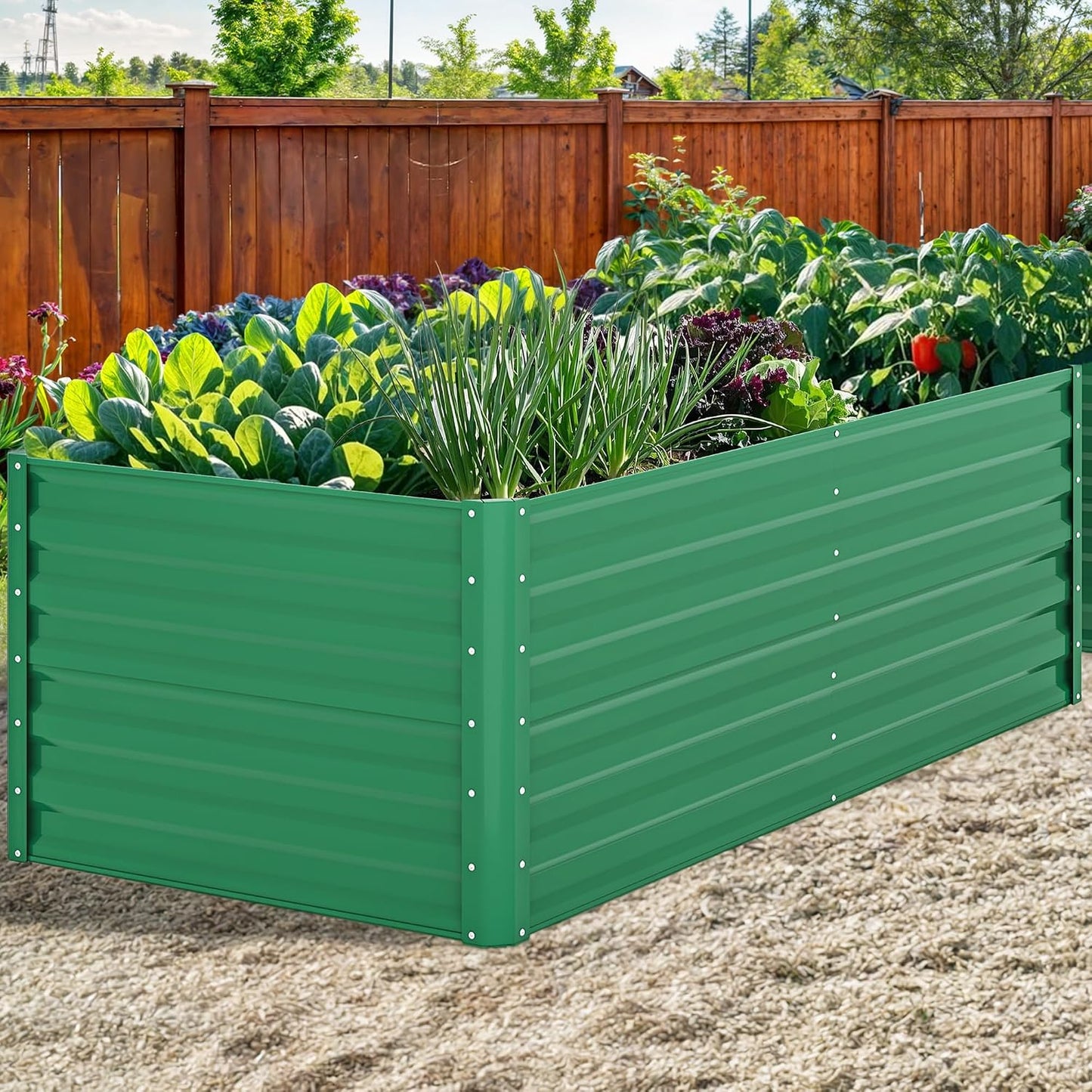 43.3x17.7x61 in Planter Trellis Box with Wheels & Drain Plug, Outdoor Resin Raised Garden Bed for Climbing Plants, Large Weather-Resistant Design, Black