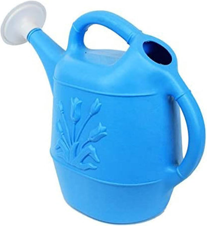 Union Products Watering Can, 2 Gallon Plastic Gardening Water Jug with 2 Handles for Garden, Indoor Plants, and Outdoor Flower Pots, Green