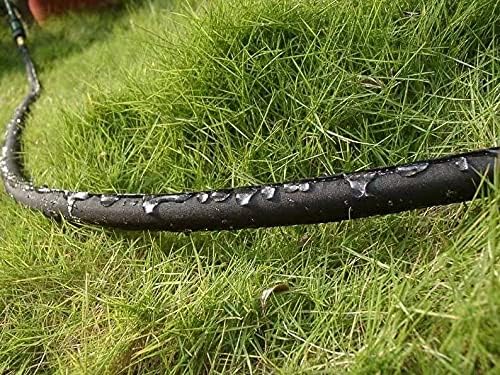 Garden Flat Soaker Hose 1/2" x 15 ft for Garden Beds Drip Irriagtion Hoses Heavy Duty Save Water 80%