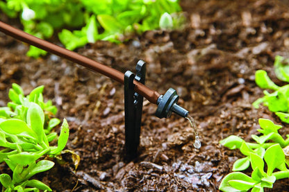 R560DP Drip Watering System, Automatic Drip Irrigation System with Timer for Containers and Hanging Baskets, Waters up to 20 Plants, Includes 20 Drippers, Black