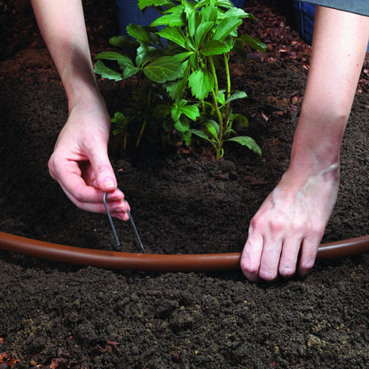 R560DP Drip Watering System, Automatic Drip Irrigation System with Timer for Containers and Hanging Baskets, Waters up to 20 Plants, Includes 20 Drippers, Black