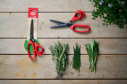 455 Floral Scissors – 8.97" Non-Stick Stainless Steel Shear for Flower Arranging & Crafting | Flower Scissors for Cutting Fresh Flowers | Floral Shears with Handle, Blade Ruler | Ergo Right Hand