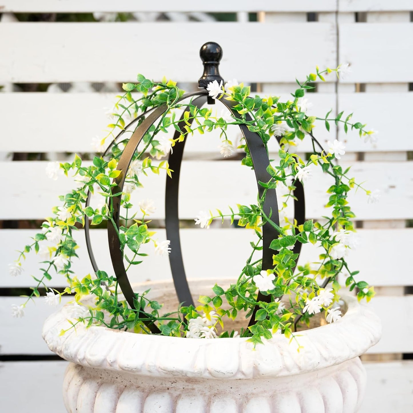 Obelisk Trellis 12.6" x 17.5" Sturdy Durable Garden Trellis