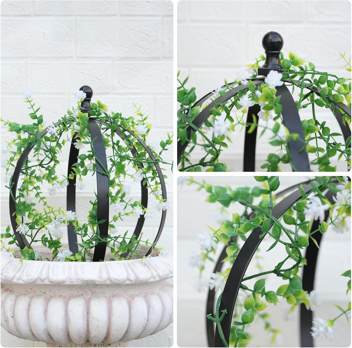 Obelisk Trellis 12.6" x 17.5" Sturdy Durable Garden Trellis