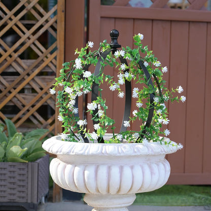 Obelisk Trellis 12.6" x 17.5" Sturdy Durable Garden Trellis