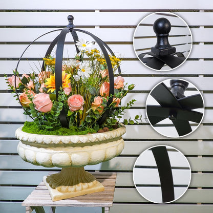 Obelisk Trellis 12.6" x 17.5" Sturdy Durable Garden Trellis