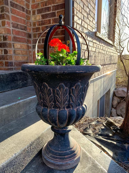 Obelisk Trellis 12.6" x 17.5" Sturdy Durable Garden Trellis